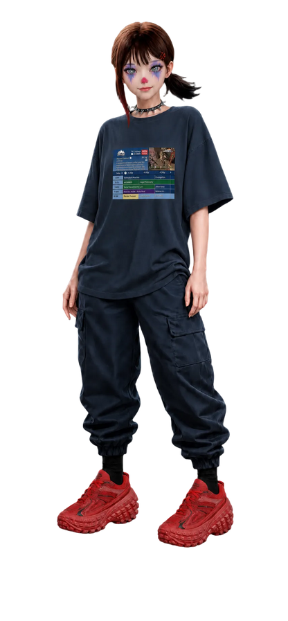GUIDANCE T-SHIRT IN NAVY