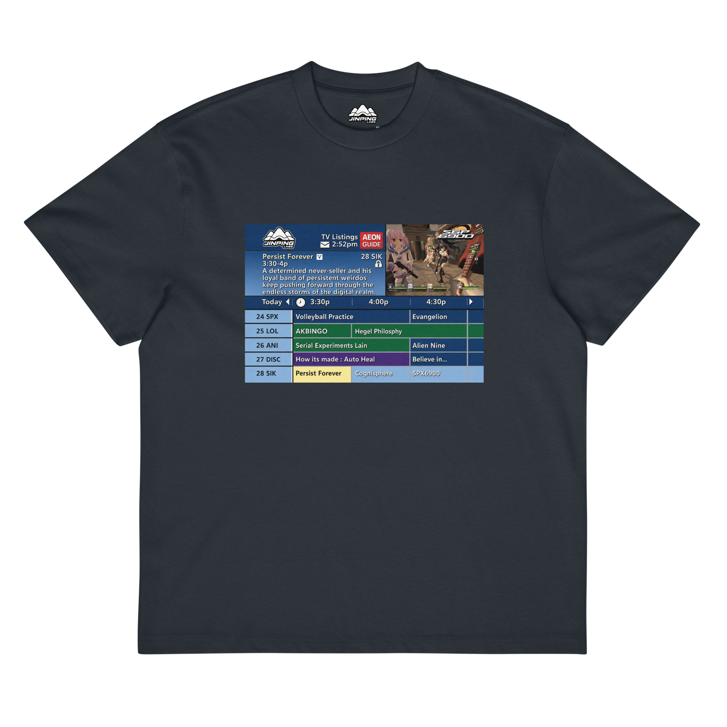 GUIDANCE T-SHIRT IN NAVY
